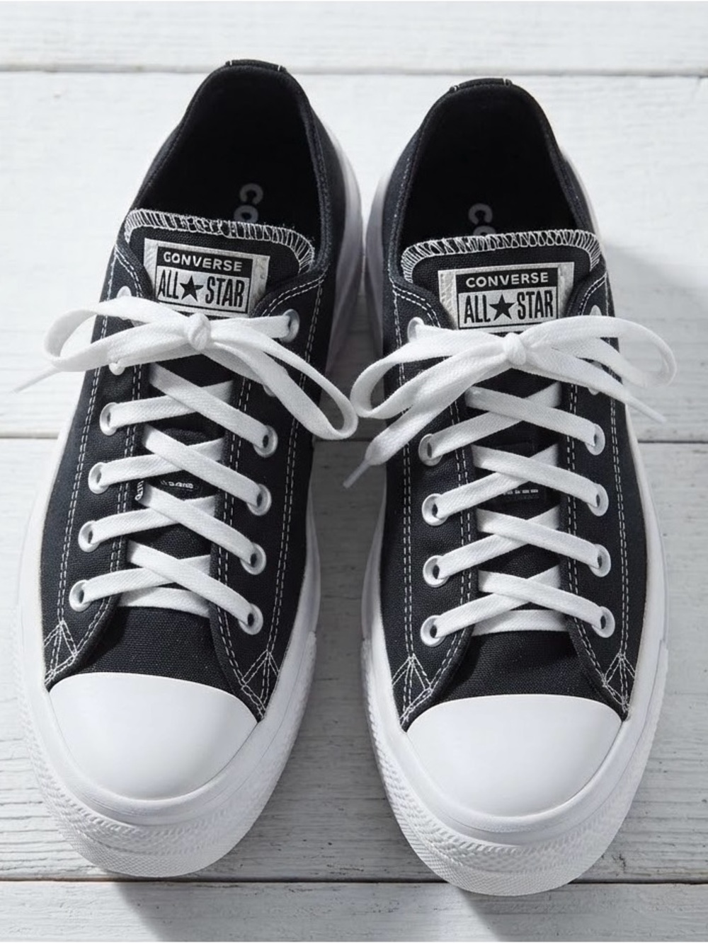 Converse Chuck Taylor All Star Lift Platform Black Women's 10 Sneakers
